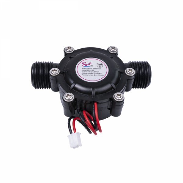 디바이스마트,센서 > 유량센서 > 유량센서,Seeedstudio,Micro Water Turbine - Hydroelectric Generator (DC-5V) with G1/2인치 Thread [101990647],DC-5V출력 / G1 / 2나사 / 유량3.5-20L / 분 / 최대출력150mA / 저항10.5Ω / 절연저항10MΩ / 무게90g / 작동0-80°C / 시작수압0.05MPa / 작동압력1.2MPa
