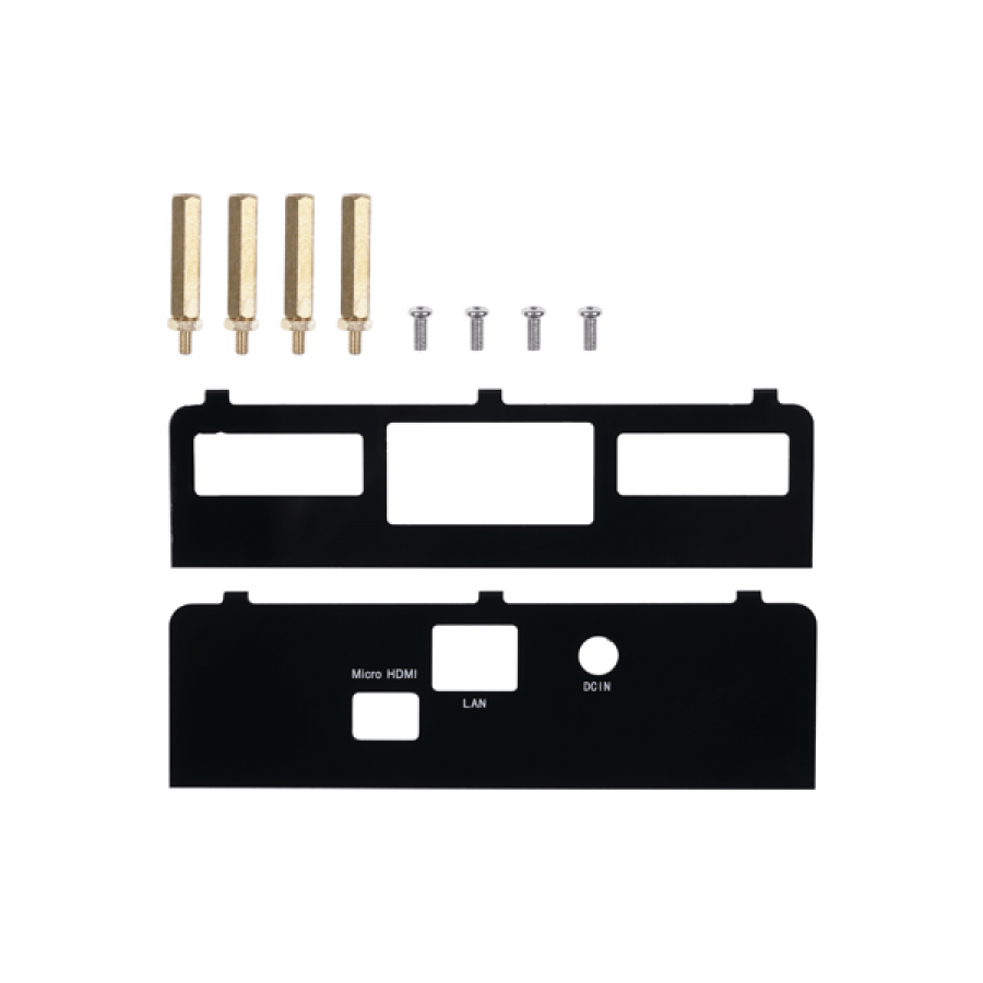 re_computer case: Side Panels For BeagleBone Black With Standoffs [110991409]