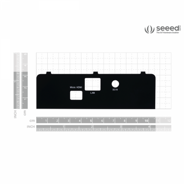 디바이스마트,MCU보드/전자키트 > 인공지능/임베디드/산업용 > 인공지능/머신러닝 > 인공지능 확장보드/액세서리,Seeedstudio,re_computer case: Side Panels For BeagleBone Black With Standoffs [110991409],BeagleBoneBlack / 사이드패널 / 1mm아크릴 / 스탠드오프 / 세트 / re_computer케이스 / 호환 / 측면패널 / 아크릴패널 / 검정