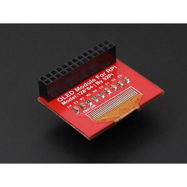 디바이스마트,오픈소스/코딩교육 > 라즈베리파이 > 라즈베리파이 디스플레이,Seeedstudio,Raspberry Pi 0.96인치 OLED Display Module [317080006],096인치OLED / SSD1306컨트롤러 / 4와이어SPI / 3V3작동 / 128x64해상도 / DC-DC내장 / RPiA+호환 / 무게21g / 105x80x20mm