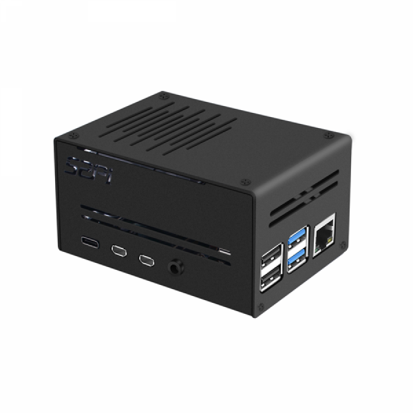 디바이스마트,오픈소스/코딩교육 > 라즈베리파이 > 라즈베리파이 케이스,Seeedstudio,Metal Case For Raspberry Pi 4B (Compatible with Low-Profile ICE Tower Cooler) [114992326],MetalCasePi4B / RasPi4B호환 / IOCutouts / ICETower호환 / MetalShell