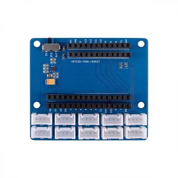디바이스마트,MCU보드/전자키트 > 전원/신호/저장/응용 > 인터페이스/먹서,Seeedstudio,Grove Shield for Wio Lite [103020252],GroveShield / WioLite / DigGrove4 / AnalogGrove4 / UART1 / I2C1 / 전원선택