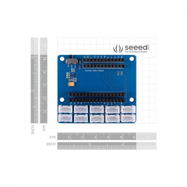 디바이스마트,MCU보드/전자키트 > 전원/신호/저장/응용 > 인터페이스/먹서,Seeedstudio,Grove Shield for Wio Lite [103020252],GroveShield / WioLite / DigGrove4 / AnalogGrove4 / UART1 / I2C1 / 전원선택