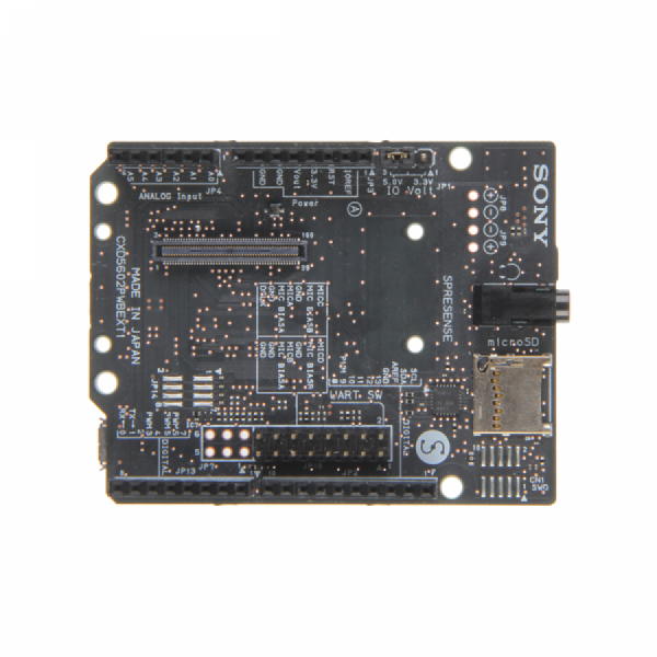 디바이스마트,MCU보드/전자키트 > 전원/신호/저장/응용 > 인터페이스/먹서,Seeedstudio,Spresense Extension Board [102100002],SpresenseExt / 칩셋:Spresense / UNO호환 / 3.5mm헤드폰 / 마이크로SD / 추가USB포트 / 다중마이크핀 / 100핀CN3 / 규격확장보드 / 전력요건 / 인증