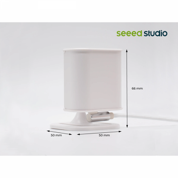 디바이스마트,센서 > 모션/가속도/자이로센서 > 모션센서,Seeedstudio,Everything Presence Lite [114993300],EPLite / PresenceLite / ESP32-WROOM-32E / HLK-LD2450 / BH1750 / 4MB / USB-C / 50x50x66mm / OTA / WiFi / BLEProxy / HomeAssistant / 5~6m범위 / 다중타겟추적 / 동적구역설정