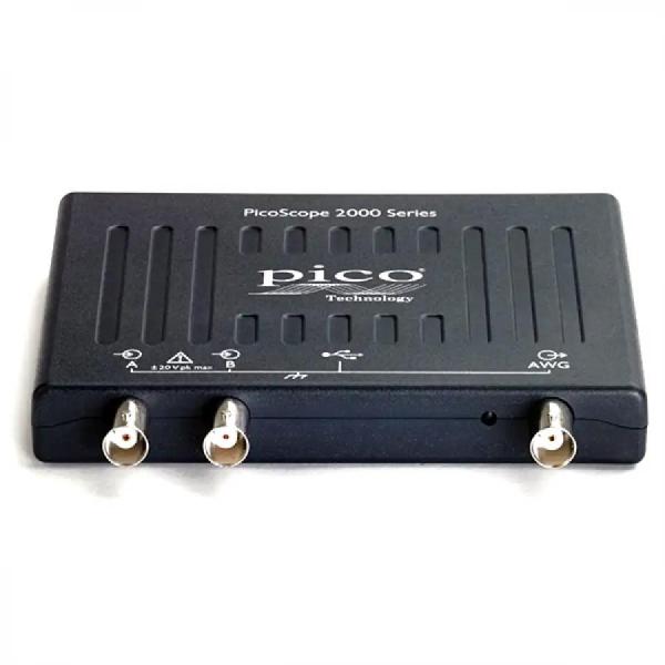 디바이스마트,계측기/측정공구 > 전기/전자 계측기 > 오실로스코프,Pico Technology,PicoScope 2207B,2000B 시리즈 초소형 PC 오실로스코프 / Channel: 2 / 대역폭: 70 MHz / 최대 샘플링 속도: 1 GS/s / 캡처 메모리: 64 MS / AWG 대역폭: 1 MHz