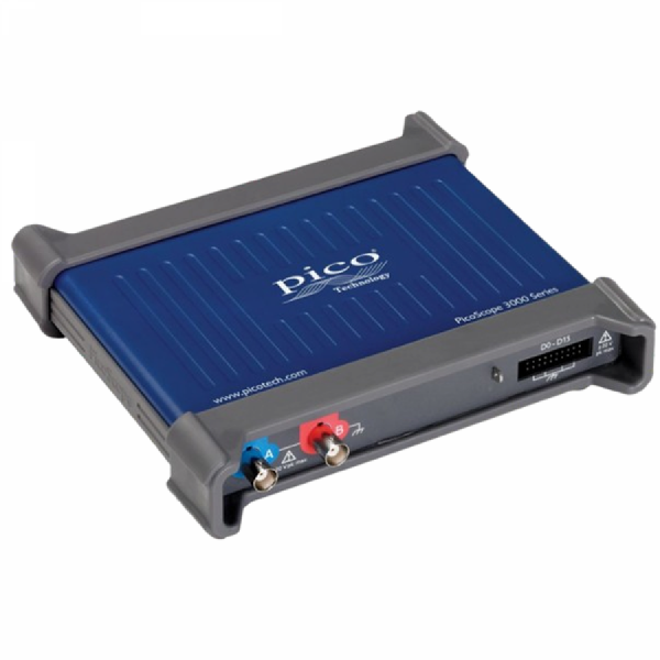 디바이스마트,계측기/측정공구 > 전기/전자 계측기 > 오실로스코프,Pico Technology,PicoScope 3206D MSO,3000D 시리즈 초소형 PC 오실로스코프 / Channel: 아날로그 2, 디지털 16 혼합신호 / 대역폭: 200 MHz / 최대 샘플링 속도: 1 GS/s / 캡처 메모리: 512 MS / AWG 대역폭: 20 MHz