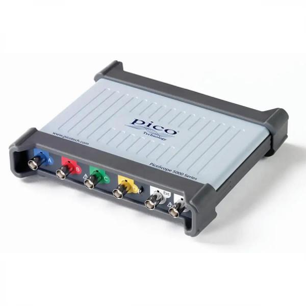 디바이스마트,계측기/측정공구 > 전기/전자 계측기 > 오실로스코프,Pico Technology,PicoScope 5442D,5000D 시리즈 초소형 PC 오실로스코프 / Channel: 4 / 대역폭: 60 MHz / 최대 샘플링 속도: 1 GS/s / 캡처 메모리: 128 MS (8-bit), 64 MS (12–16bit) / AWG 대역폭: 20 MHz