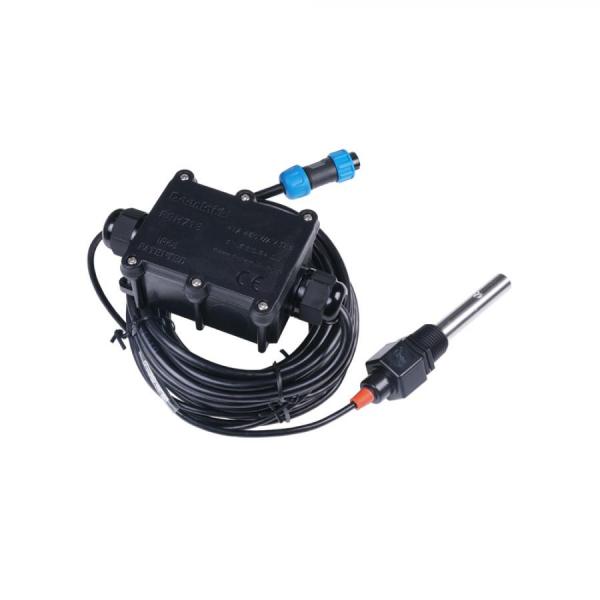 디바이스마트,센서 > 수질센서 > 스마트팜 > 농업 및 수경재배,Seeedstudio,산업용 방수 항공커넥터 MODBUS-RTU RS485 EC & TDS 센서 [314990742],수질 EC(전기 전도도)/TDS 측정 산업용 센서 / RS485 (MODBUS-RTU) 출력 / 자동 온도 보상 기능, 백금 전극, IP68 방수 프로브 / DC 5-12V 전원 입력 / 활용: 수경재배, 양식업, 아쿠아포닉스, 수처리