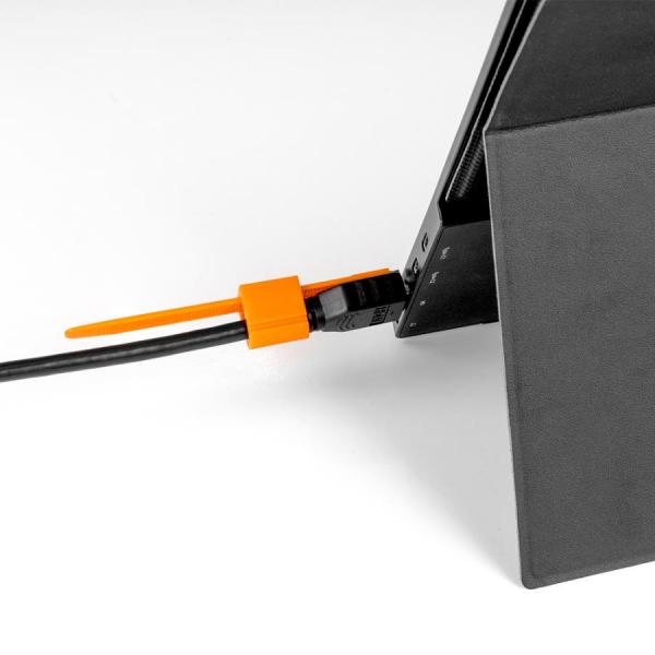 디바이스마트,케이블/전선 > 영상/음향 케이블 > HDMI 케이블,(주)컴엑스아이,HDMI 케이블 고정 스마트키퍼,실수에 의한 케이블 이탈을 방지하는 장치입니다