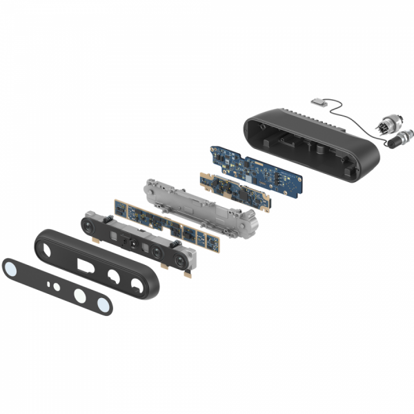 디바이스마트,MCU보드/전자키트 > 인공지능/임베디드/산업용 > 인공지능/머신러닝 > 인공지능 카메라/비젼,Orbbec,Gemini 335Le Depth Camera,Depth RGB 스테레오 카메라 / PoE를 지원하는 기가비트 이더넷/  IMU 포함 / Depth : 1280x800 30fps, 90° × 65° ± 3° @ 2m / RGB : 1280x800 60fps, 94° × 68° ± 3° / IP67 / 측정깊이 : 0.25m - 20m+ (최적 범위: 0.25m - 6m) / 공간정밀도 : ≤0.8% @ 2m; ≤1.6% @ 4m / D435 대응품
