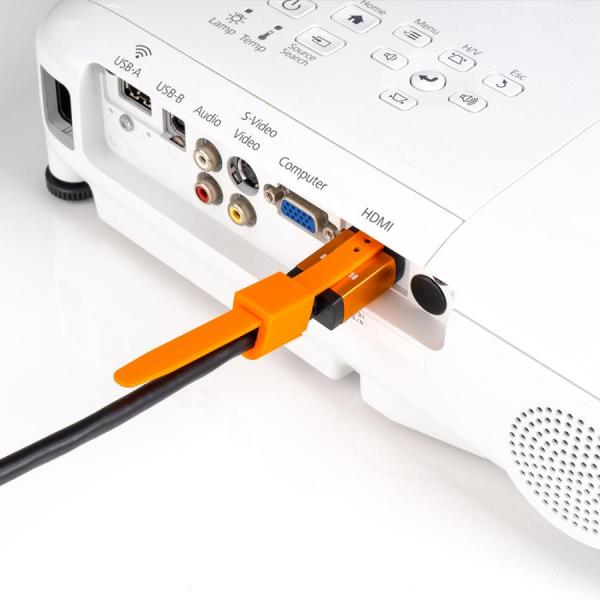 디바이스마트,케이블/전선 > 영상/음향 케이블 > HDMI 케이블,(주)컴엑스아이,HDMI 케이블 고정 스마트키퍼,실수에 의한 케이블 이탈을 방지하는 장치입니다