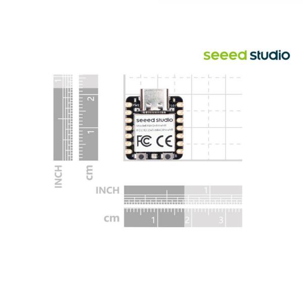 디바이스마트,오픈소스/코딩교육 > 파이썬/IoT 개발 보드 > Seeedstudio XIAO > XIAO 보드,Seeedstudio,Seeed Studio XIAO RA4M1 [102010551],Arduino Nano R4의 강력한 성능을 담은 초소형 XIAO 보드 / Renesas RA4M1 (Arm® Cortex®-M4) 32비트 MCU 탑재 / CAN Bus, 12-bit DAC, OP-Amp 등 전문가용 페리페럴 지원 / 기존 XIAO 확장 보드와 완벽 호환 / 활용: 고성능 아날로그 센싱, 산업용 제어, 컴팩트 IoT