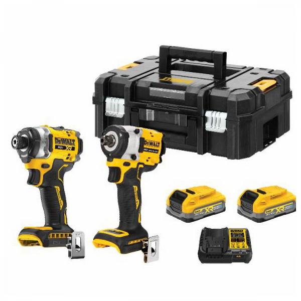 디바이스마트,수공구/전자공구/전동공구 > 전동/엔진공구 > 충전공구 > 충전임팩드라이버,디월트,브러쉬리스 파워스텍 콤보 세트 DCK2147S2T 배터리2개 (20V/3.5Ah),20V MAX / 3.5Ah 파워스텍 콤보세트 (DCF860N+DCF922N+DCBP320*2+DCB1104+티스텍)