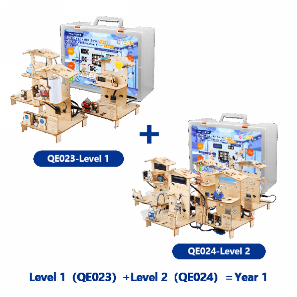 디바이스마트,오픈소스/코딩교육 > 아두이노 > 아두이노 교육용키트,ACEBOTT,ESP32 스마트 홈 디스플레이 교육 키트 [QE035],디스플레이 키트 얼티밋 버전 / 8개의 프로젝트를 동시에 조립할 수 있어 다양한 스마트 홈 시나리오를 통한 포괄적인 학습 경험을 제공합니다.