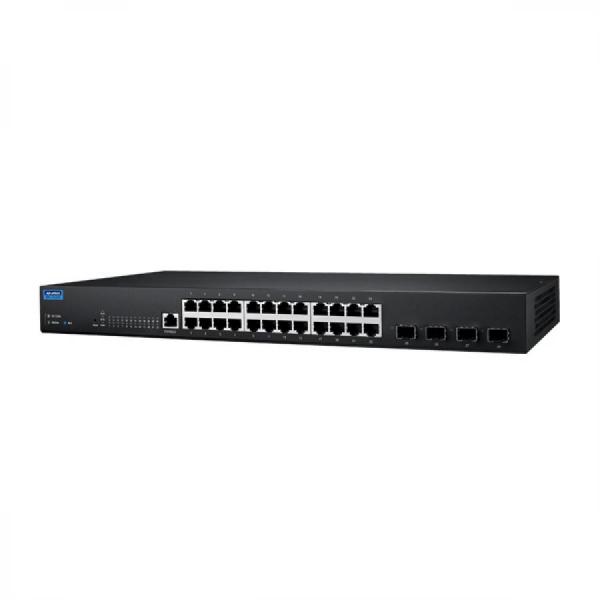 디바이스마트,MCU보드/전자키트 > 통신/네트워크 > 이더넷/PoE(Power over Ethernet),어드밴텍,EKI-7428G-4X-AE, 24GE + 4 SFP+ L2 관리형 매니지드 스위치,24개의 기가비트 이더넷 포트 및 4개의 10G SFP 포트 / 0 ~ 60°C 작동 온도 범위