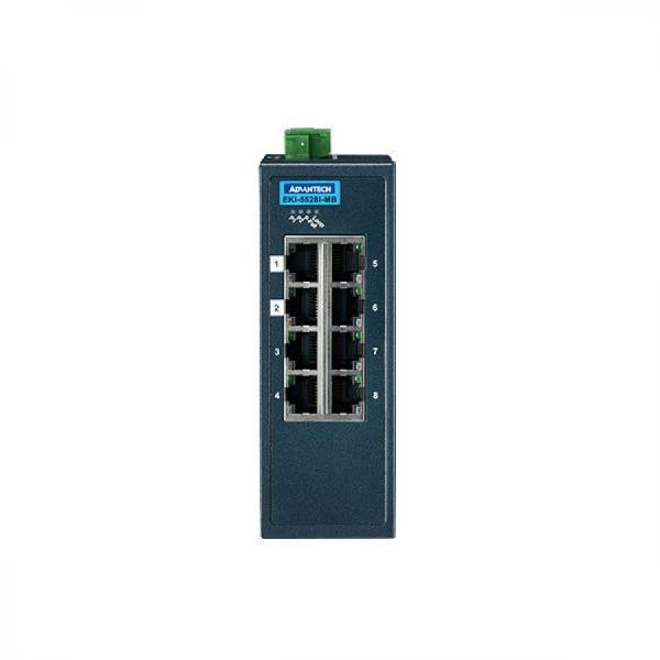 디바이스마트,MCU보드/전자키트 > 통신/네트워크 > 이더넷/PoE(Power over Ethernet),어드밴텍,EKI-5528I-MB-AE, 8포트 10/100Mbps 매니지드 이더넷 스위치 (모드버스 TCP/IP),8포트 고속 이더넷 RJ-45 (EKI-5528/I-EI) / 엔트리레벨 관리 스위치