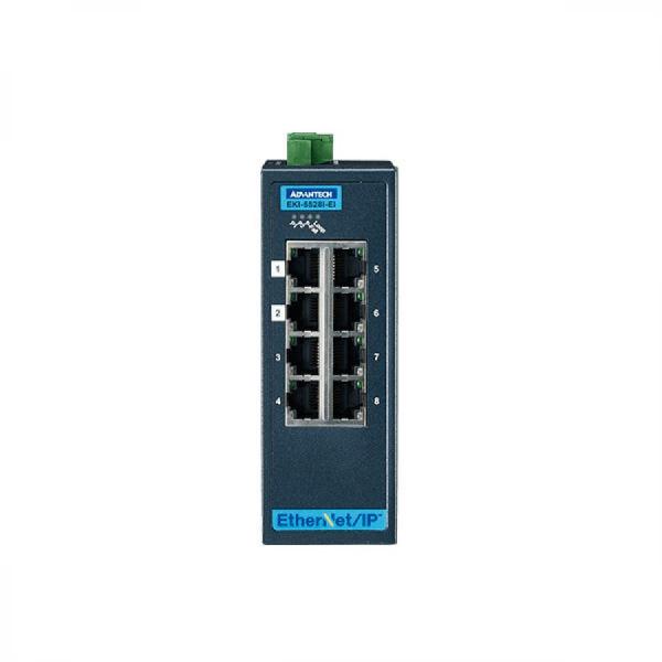 디바이스마트,MCU보드/전자키트 > 통신/네트워크 > 이더넷/PoE(Power over Ethernet),어드밴텍,EKI-5528I-EI-AE, 8포트 100/100Mbps 매니지드 이더넷 스위치 (엔트리레벨),8포트 고속 이더넷 RJ-45 (EKI-5528/I-EI) / 엔트리레벨 관리 스위치
