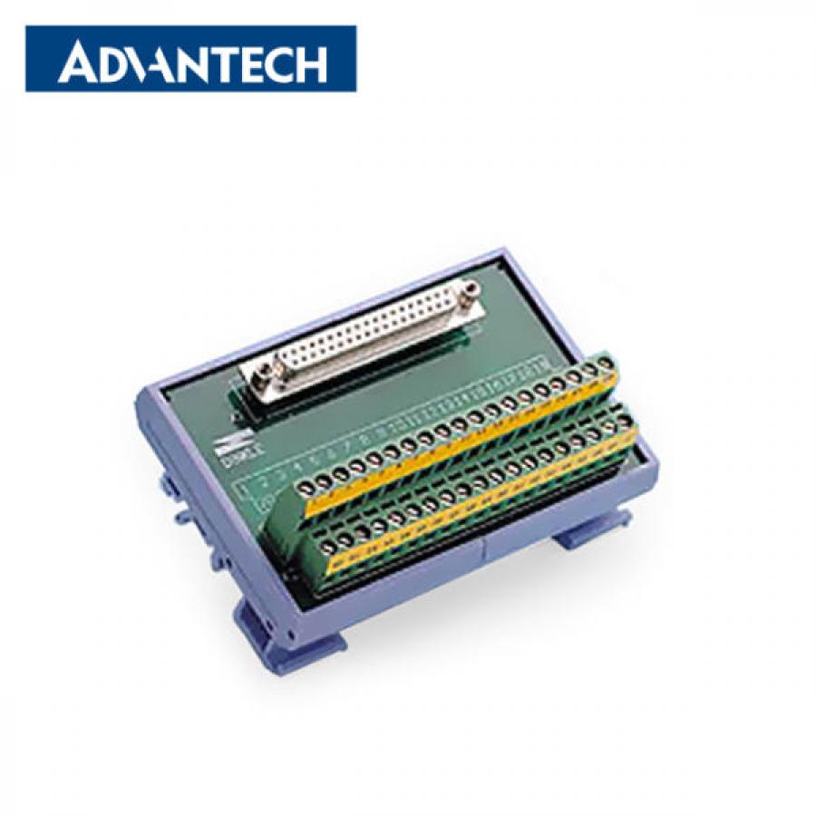 ADAM-3937-BE 산업용 터미널 보드, DB-37 딘레일 와이어링 보드