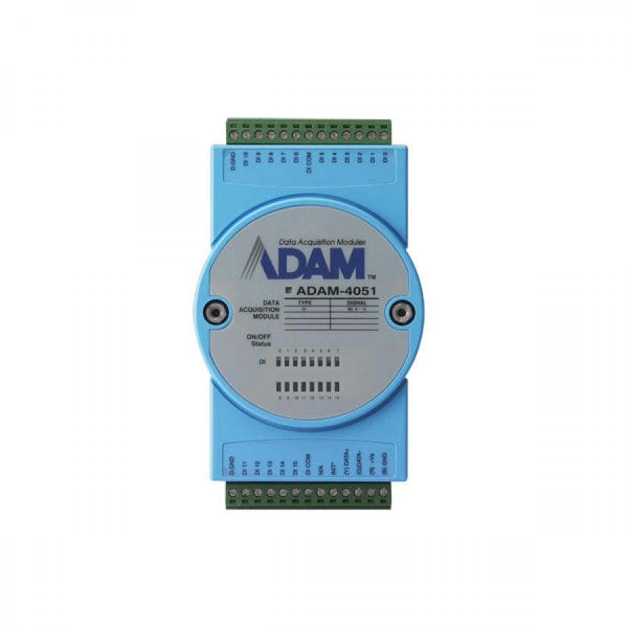 ADAM-4051-C, 16채널 아이솔레이티드 디지털 입력 모듈 (LED & 모드버스)
