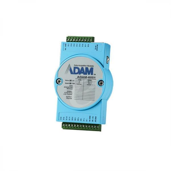 디바이스마트,MCU보드/전자키트 > 개발용 장비 > USB/RS232/RS485 컨버터,어드밴텍,ADAM-6051-D 16채널 디지털 I/O 카운터 모듈, 산업용 이더넷 DAQ,12채널 디지털 입력, 2채널 디지털 출력, 2채널 카운터, 이더넷 베이스의 스마트한 I/O, 모바일 장치를 통한 원격 모니터링 및 제어 기능