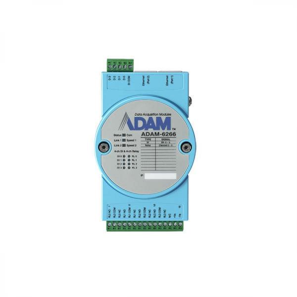 디바이스마트,커넥터/PCB > D-SUB 커넥터 > 조합형,어드밴텍,ADAM-6266-B 4채널 릴레이 출력/4채널 디지털 입력 모드버스 TCP 모듈,4채널 릴레이 아웃풋, 4채널 디지털 인풋, 2포트 이더넷 / 데이지 체인 연결방식을 통한 자동 우회 기능 / 모바일 장치를 통한 원격 모니터링 및 제어 기능