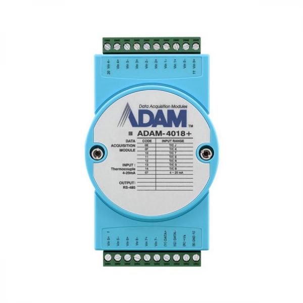 디바이스마트,커넥터/PCB > D-SUB 커넥터 > 조합형,어드밴텍,ADAM-4018+-F (8 채널 써모커플 입력 모듈, Modbus),프로토콜 : Modbus RTU, ASCII / 8-Ch Thermocouple (전류 설정 가능) / 시스템 복구를 위한 워치독 타이머
