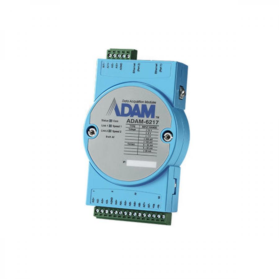 ADAM-6217-B 8채널 아날로그 인풋 모드버스 TCP 모듈 데이지체인 지원