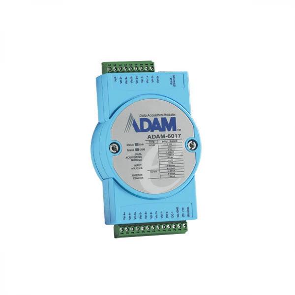 디바이스마트,MCU보드/전자키트 > 개발용 장비 > USB/RS232/RS485 컨버터,어드밴텍,ADAM-6017-D 이더넷DAQ 8채널 아날로그 입력 2채널 디지털 출력 모듈,10/100 Mbps 통신 속도 / 입출력 타입: 8채널 아날로그 입력. 2채널 디지털 출력 / 입력 타입: mV, V, mA