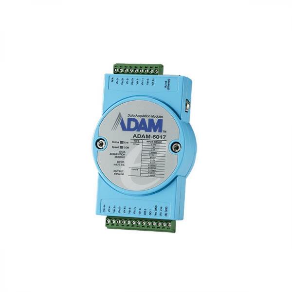 디바이스마트,MCU보드/전자키트 > 개발용 장비 > USB/RS232/RS485 컨버터,어드밴텍,ADAM-6017-D 이더넷DAQ 8채널 아날로그 입력 2채널 디지털 출력 모듈,10/100 Mbps 통신 속도 / 입출력 타입: 8채널 아날로그 입력. 2채널 디지털 출력 / 입력 타입: mV, V, mA
