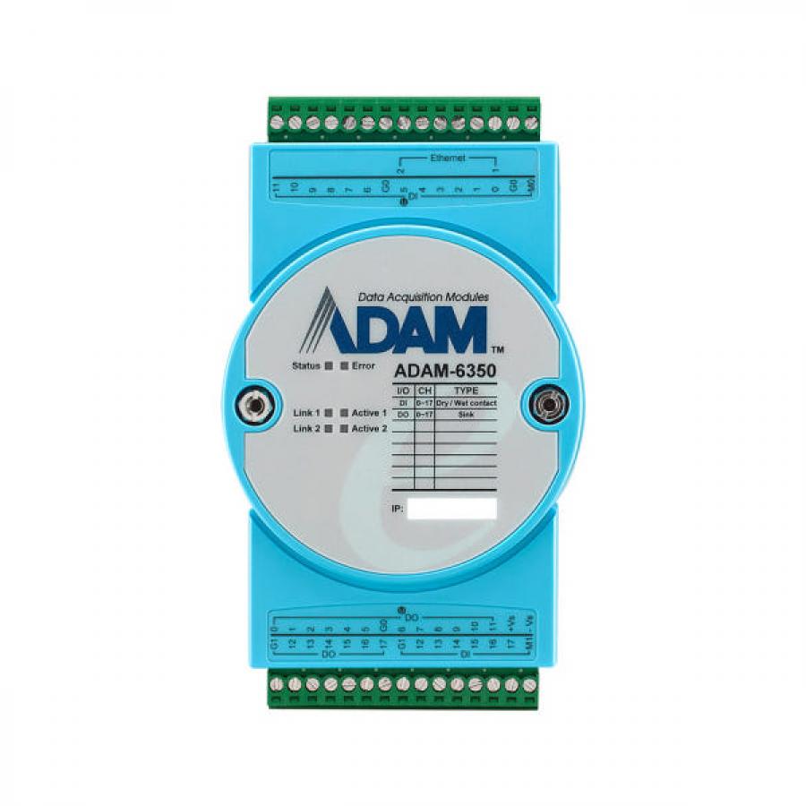 ADAM-6350-A1 이더넷 디지털 I/O모듈 IoT Modbus/OPC UA