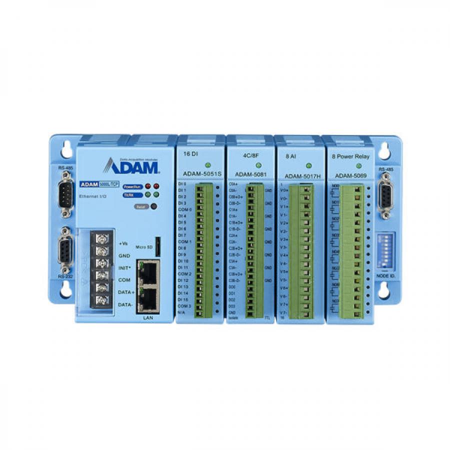ADAM-5000L/TCP-BE, 써킷모듈, 4슬롯 이더넷 기반 분산 DA&C 시스템