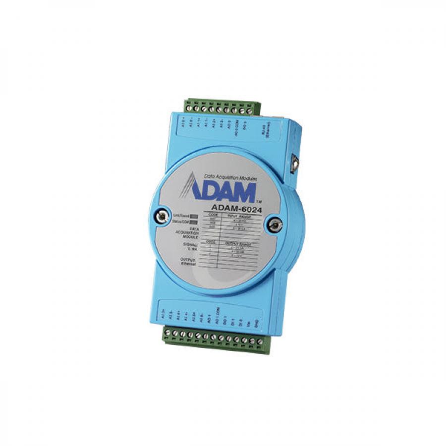 ADAM-6024-D 이더넷 DAQ 12채널 아이솔레이트 유니버설 I/O모듈