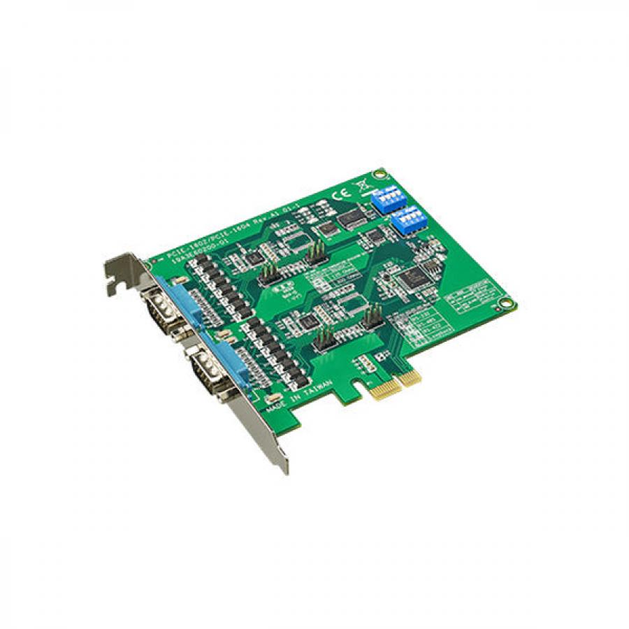 PCIE-1602B-AE 2포트 PCIE시리얼 통신카드 RS232/422/485