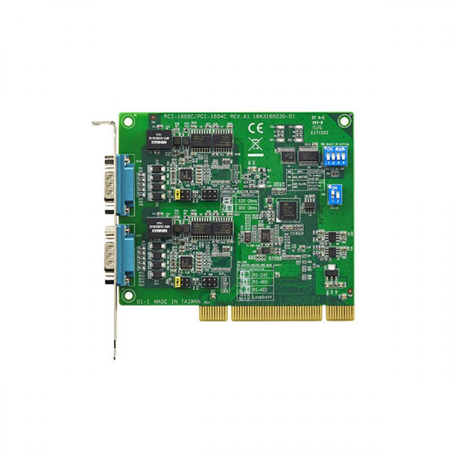 PCI-1602B-CE PCI 시리얼 통신카드, 2포트 RS232/422/485
