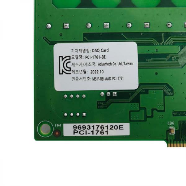 디바이스마트,컴퓨터/모바일/가전 > 네트워크/케이블/컨버터/IOT > 컨트롤러/확장카드 > 시리얼 확장카드,어드밴텍,PCI-1761-BE 8채널 릴레이 아웃풋/아이솔레이티드 인풋 PCI카드 DAQ,PCL-725와 ISA 호환 / 8릴레이 아웃풋 채널, 8 아이솔레이티드 인풋 채널 / LED 표시등으로 활성화된 릴레이 표시