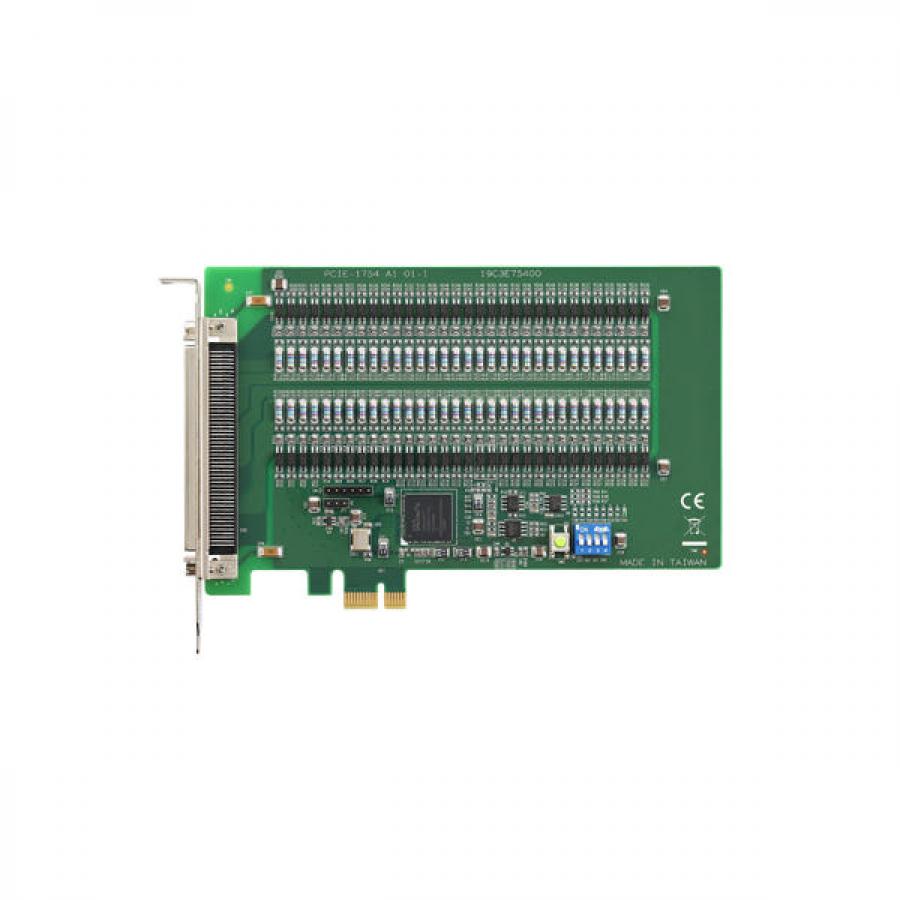 PCIE-1754-AE, 64채널 아이솔레이티드 디지털 인풋 PCI 익스프레스 카드