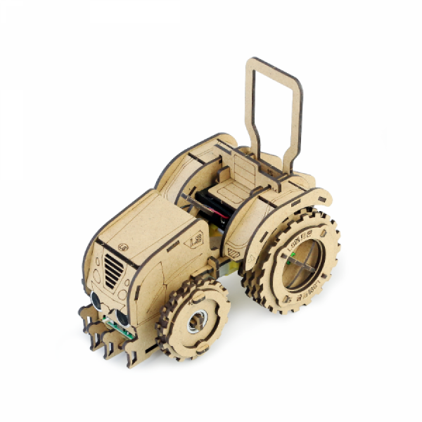 디바이스마트,오픈소스/코딩교육 > 아두이노 > 아두이노 교육용키트,네오3D솔루션,[공학체험키트] 자율주행 트랙터 키트,초음파를 이요한 자율주행 트랙터 키트입니다.