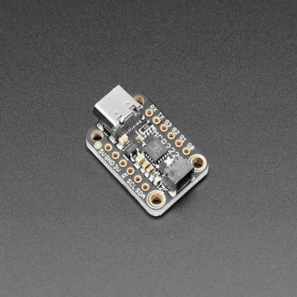 디바이스마트,MCU보드/전자키트 > 개발용 장비 > USB/RS232/RS485 컨버터,Adafruit,Adafruit MCP2221A Breakout - General Purpose USB to GPIO ADC I2C [ada-4471],MCP2221A / USB-C / GPIO / I2C / ADC10bit / DAC5bit / StemmaQT / Qwiic / JST_SH / Onboard3VReg / 4pinJSTSH