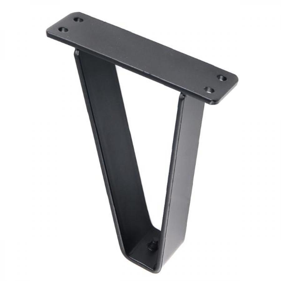 거실장다리/사다리형/150mm/블랙/CB