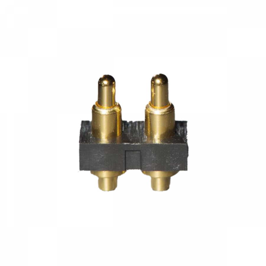 포고 핀 커넥터 2핀 1x2 DIP (수) [PGOC-03]