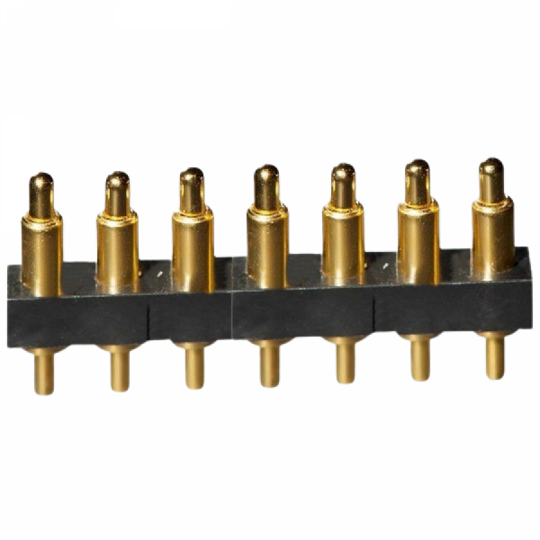 디바이스마트,커넥터/PCB > I/O 커넥터 > 포고 핀 커넥터,YSD,포고 핀 커넥터 7핀 1x7 DIP (수) [PGOC-23],7Pin / 배열: 1x7 / 핀 피치: 2.54mm / Male / DIP 타입: PCB 관통홀(Through-hole)에 꽂아 납땜하는 방식