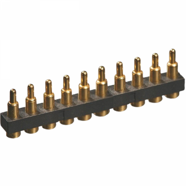 디바이스마트,커넥터/PCB > I/O 커넥터 > 포고 핀 커넥터,YSD,포고 핀 커넥터 10핀 1x10 SMD (수) [PGOC-33],10Pin / 배열: 1x10 / 핀 피치: 2.54mm / Male / SMD 타입: PCB 표면에 눕혀 납땜하는 방식