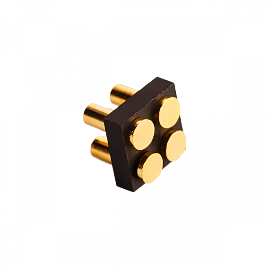 포고 핀 커넥터 4핀 2x2 SMD (암/소켓) [PGOC-38]