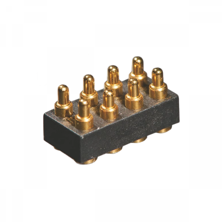 포고 핀 커넥터 8핀 2x4 SMD (수) [PGOC-45]