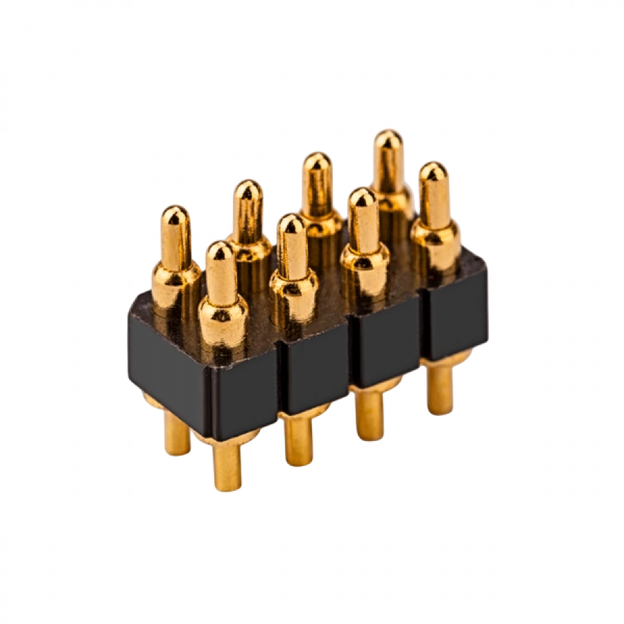 포고 핀 커넥터 8핀 2x4 DIP (수) [PGOC-47]