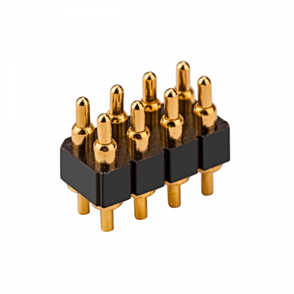 디바이스마트,커넥터/PCB > I/O 커넥터 > 포고 핀 커넥터,YSD,포고 핀 커넥터 8핀 2x4 DIP (수) [PGOC-47],8Pin / 배열: 2x4 / 핀 피치: 2.54mm / Male / DIP 타입: PCB 관통홀(Through-hole)에 꽂아 납땜하는 방식