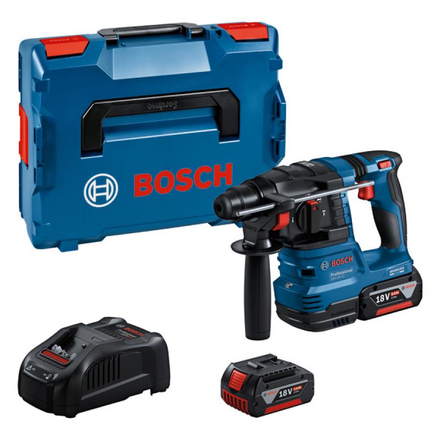 보쉬 충전 해머드릴 GBH 18V-22 세트 배터리2개