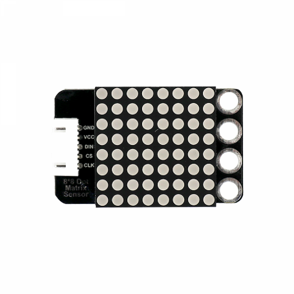 디바이스마트,오픈소스/코딩교육 > 아두이노 > 아두이노 센서모듈,에듀이노,[8x8 도트 매트릭스 모듈 Grove Type] 아두이노,8x8 도트 매트릭스 모듈 / 동작 전압 : 5V / 가로 : 52mm, 세로 : 31mm, 높이 : 9mm