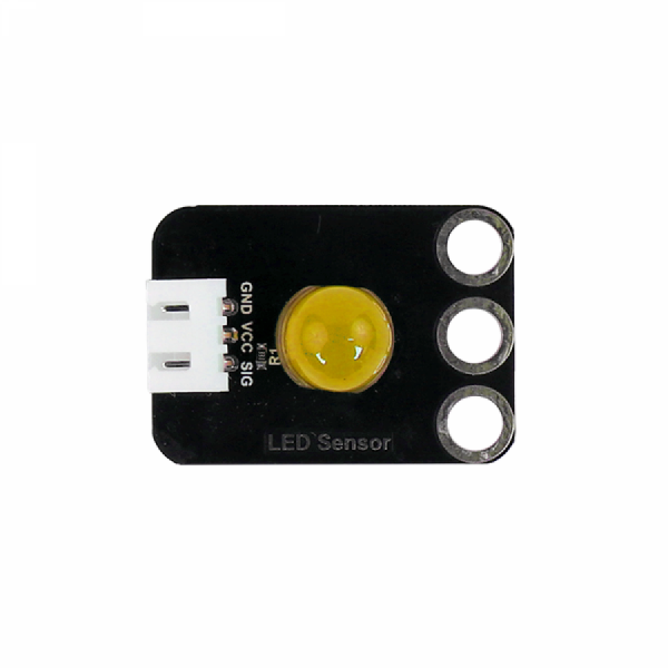 디바이스마트,오픈소스/코딩교육 > 아두이노 > 아두이노 센서모듈,에듀이노,[Yellow LED 조명 모듈 Grove Type] 아두이노 노랑,Yellow LED 조명 모듈 / 동작 전압 : 3.3V ~ 5V / 가로 : 35mm, 세로 : 25mm, 높이 : 18mm